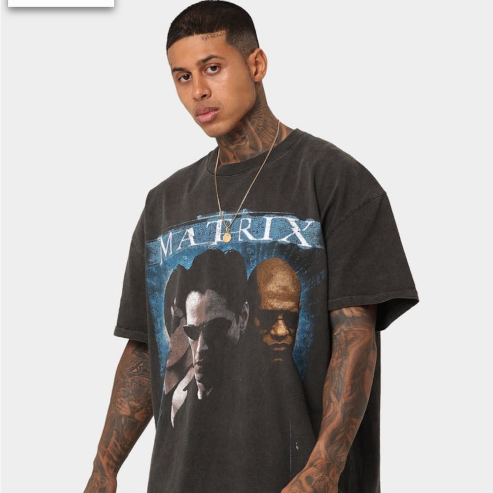 American Thrift X The Matrix Heavyweight Vintage T-Shirt